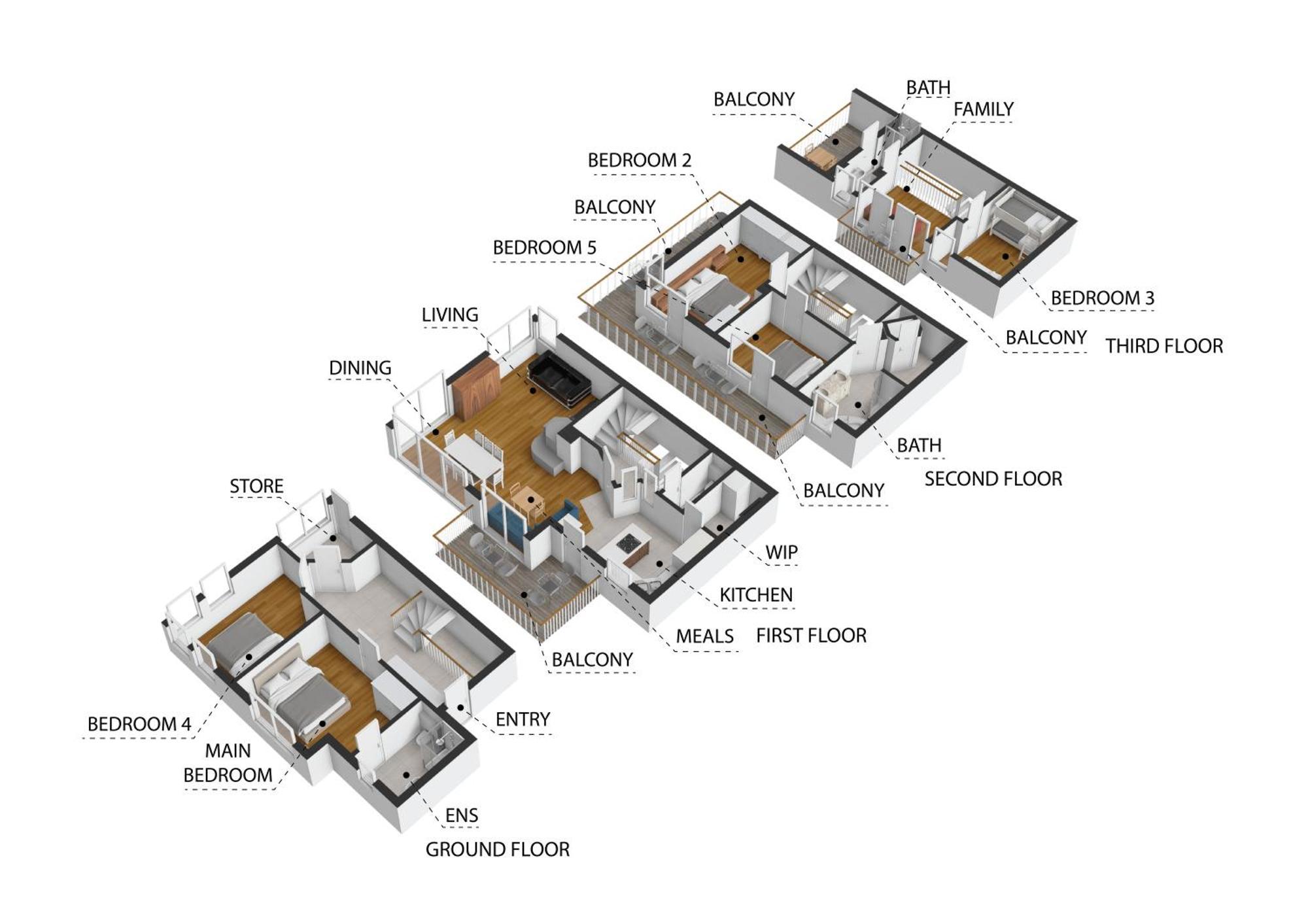 Ferienhaus Monz Pfunds Bagian luar foto